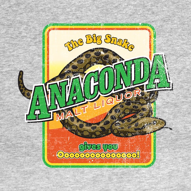 Anaconda Malt Liquor by MindsparkCreative